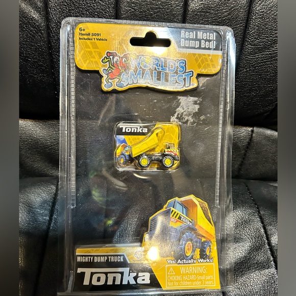 Super impulse world’s smallest tonka mighty dump truck new in package - Picture 1 of 8